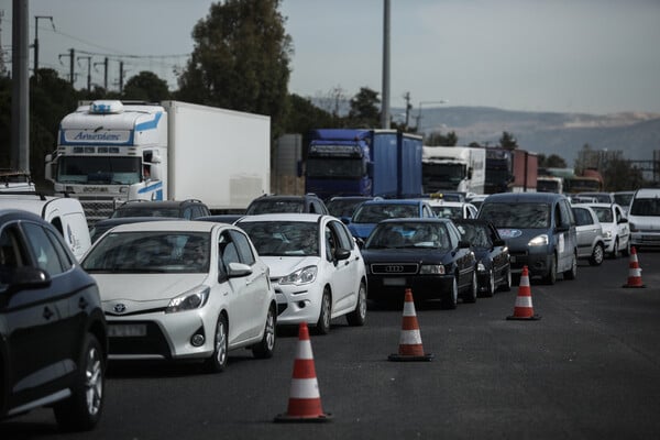 Αποκαταστάθηκε η κυκλοφορία στον Κορίνθου- Πατρών- Αποχώρησαν οι διαδηλωτές