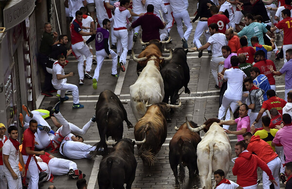 Man dies after being gored at bull-running festival in Spain