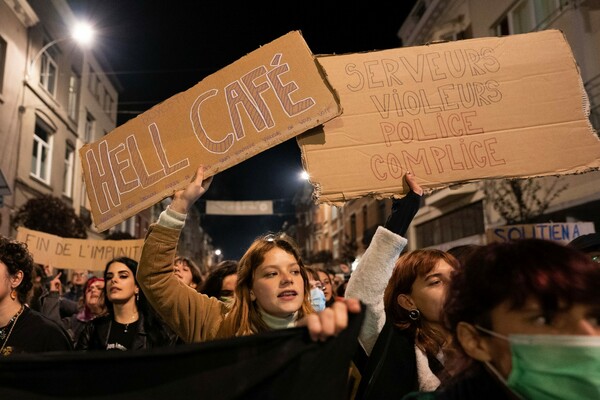 brussels protest