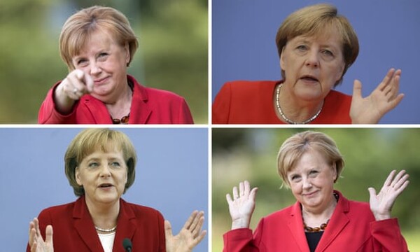 as Merkel steps down, so does star doppelganger