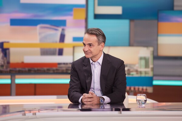 Ο Κυριάκος Μητσοτάκης στο «Good Morning Britain» 