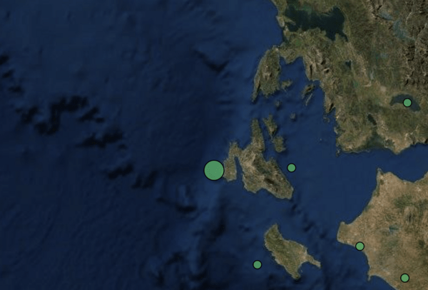 Σεισμός 4,8 ρίχτερ ταρακούνησε την Κεφαλονιά