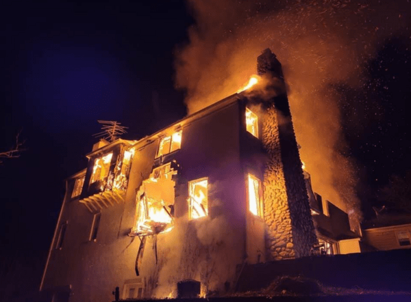 Maryland homeowners burned down their home while attempting to rid the house of snakes