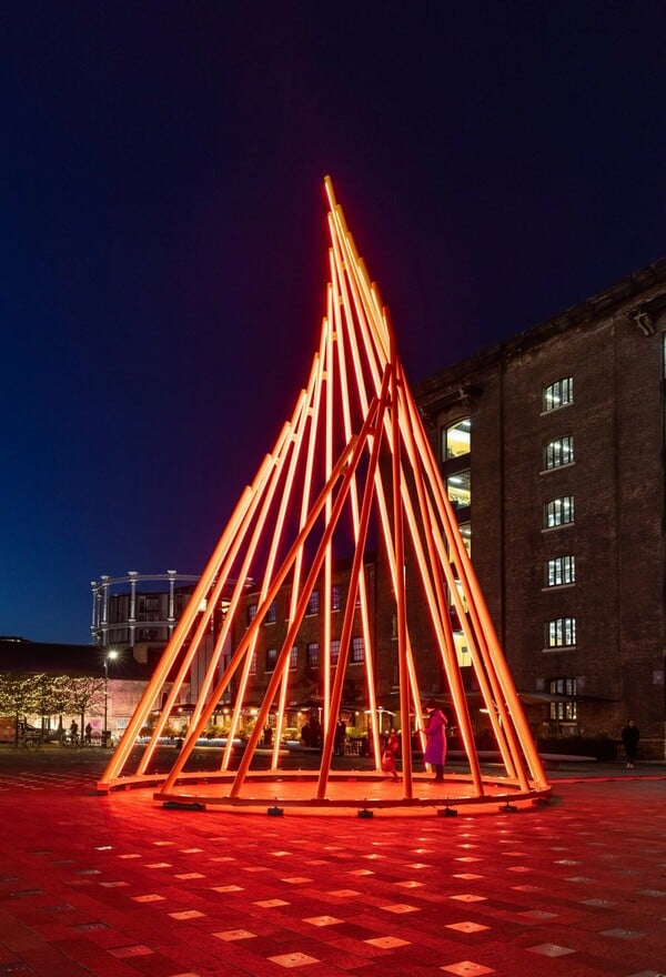 kings cross christmas tree