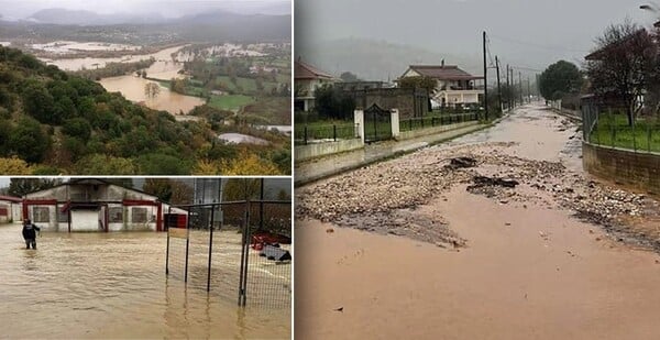 Κύμα κακοκαιρίας πλήττει τη χώρα: Πού χρειάζεται προσοχή- Υπερχείλιση ποταμών, εκκενώσεις χωριών