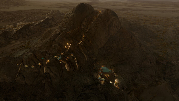 Hidden ‘Desert Rock’ Resort Is Tucked Away in the Mountains of Saudi Arabia