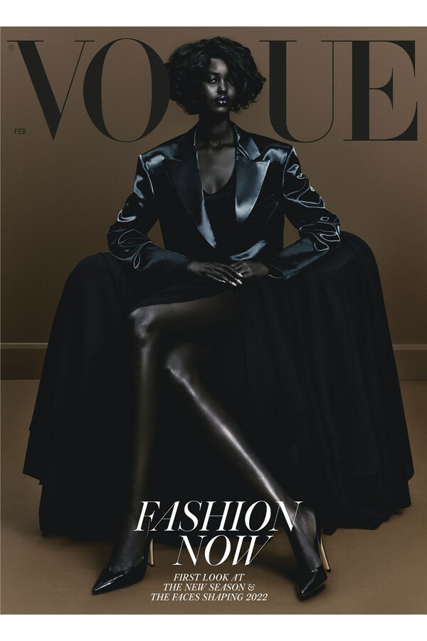 British Vogue hails new era with nine African models on cover