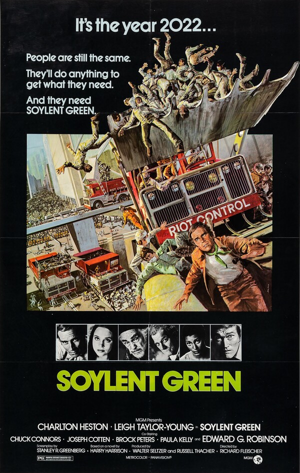 Το 2022 είναι η χρονιά του «Soylent Green»: η cult ταινία επιστημονικής φαντασίας εξελίσσεται… φέτος
