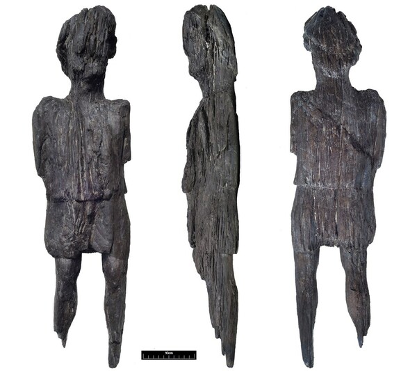 Τι σημαίνει η σπάνια ξύλινη φιγούρα της ρωμαϊκής εποχής που βρέθηκε σε μια ανασκαφή