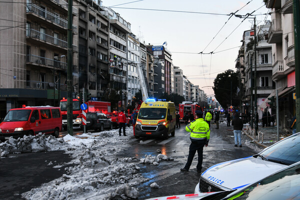 Ισχυρή έκρηξη στη λεωφόρου Συγγρού - Αποκλείστηκε η περιοχή