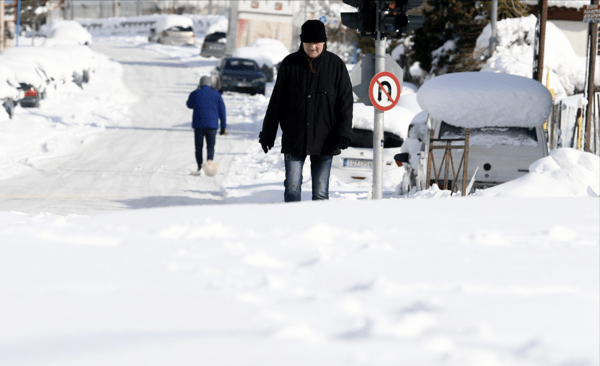 Παγετός στο μεγαλύτερο μέρος της Αττικής - Και στο κέντρο της Αθήνας