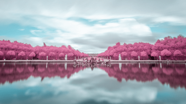 Infrared Photos Capture Breathtaking Views of France in Cotton-Candy Pink Hues