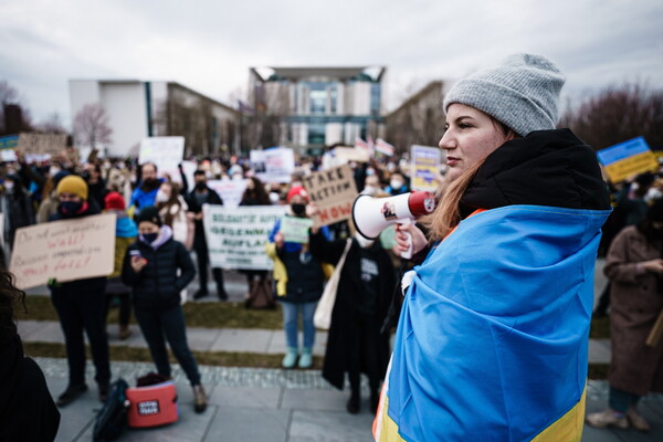 People rally worldwide in support of Ukraine – in pictures