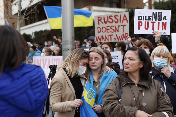 People rally worldwide in support of Ukraine – in pictures