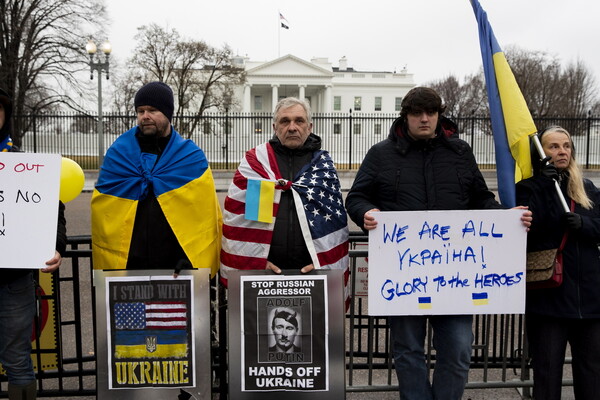 People rally worldwide in support of Ukraine – in pictures