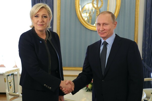 lepen putin