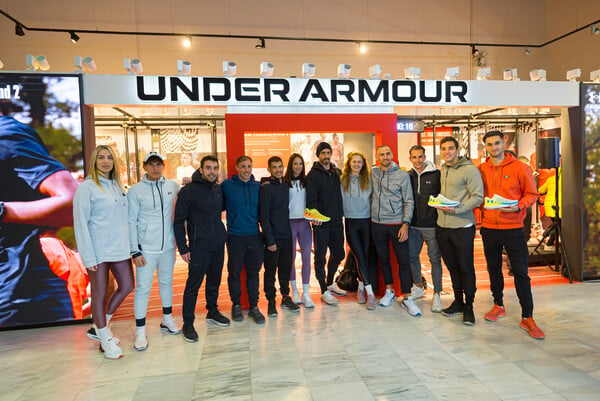 Under Armour at Half Marathon Expo