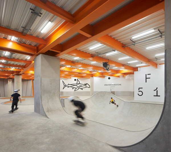 Το πρώτο πολυώροφο skatepark στον κόσμο ανοίγει στο Folkestone