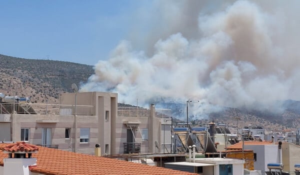 Φωτιά στη Γλυφάδα: Επιχειρούν 42 πυροσβέστες και 4 αεροσκάφη