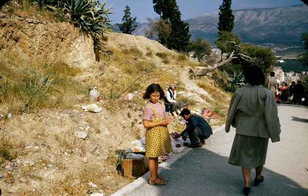 A walk in Athens in 1952