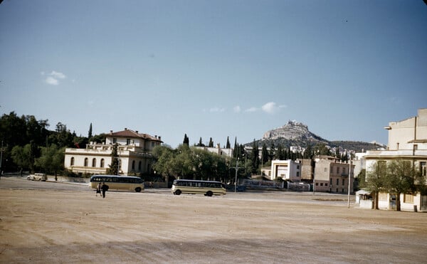 A walk in Athens in 1952