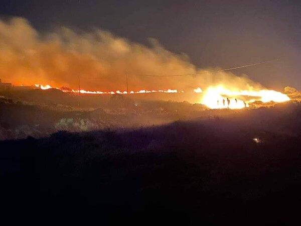 Φωτιά στην Πάρο