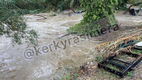 Κακοκαιρία στην Κέρκυρα: Πλημμύρες και κατολισθήσεις λόγω βροχόπτωσης 