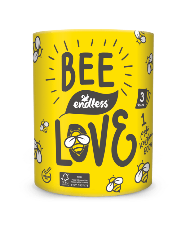 Bee Love: Νέο limited edition προϊόν από την Endless EC, για τη στήριξη του Beegin