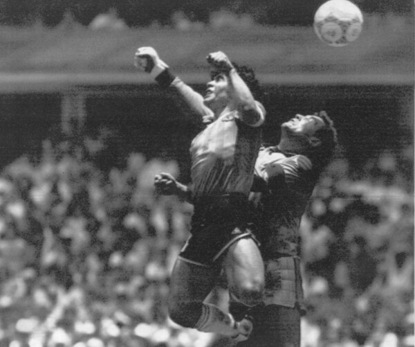 Diego Maradona’s ‘Hand of God’ ball expected to fetch £2.5m-£3m at auction