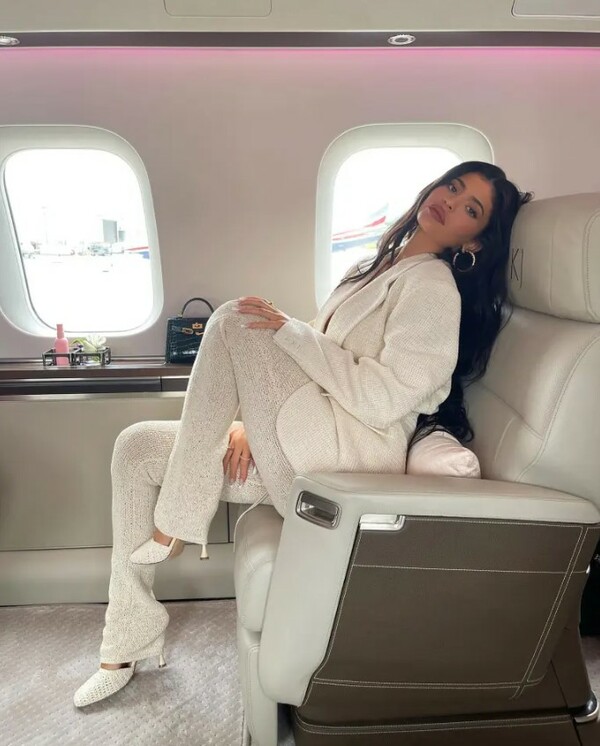 Kylie Jenner’s $72 million private jet features lavish food, drink menus