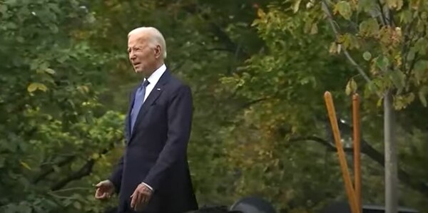 ‘Where are we going?’ Biden appears to get lost in White House garden after tree planting event