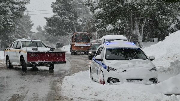 Αίρεται το μέτρο υποχρέωσης εφοδιασμού αντιολισθητικών αλυσίδων στην Αττική