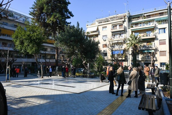 Νέα εικόνα απέκτησε η ιστορική πλατεία Καλλιγά στα Κάτω Πατήσια