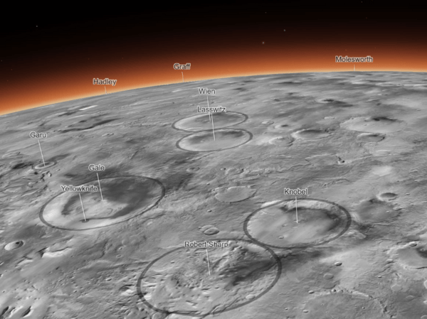 «Ταξίδι» στον Άρη με τον διαδραστικό 3D χάρτη της NASA