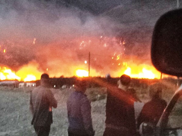 Φωτιά στο Σφηνάρι Κισσάμου - Ισχυρές δυνάμεις στο σημείο