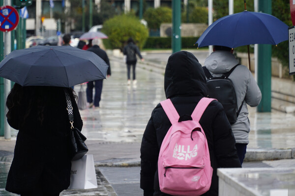 Καιρός: Βροχές και καταιγίδες στο μεγαλύτερο μέρος της χώρας