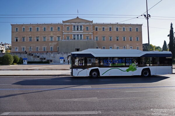 Urbino 12 Hydrogen: Tο πρώτο αστικό λεωφορείο υδρογόνου στους δρόμους της Αθήνας