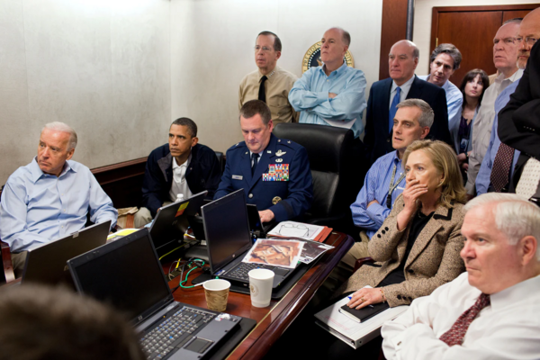 Newly released White House photos capture the day bin Laden was killed