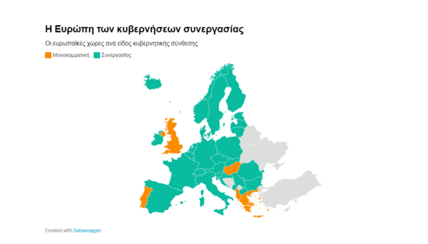 Εκλογές 2023: Απλή αναλογική και κυβερνήσεις συνεργασίας στην Ευρώπη 