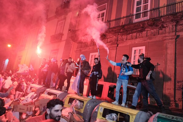 Νάπολι: Απίστευτοι πανηγυρισμοί για την κατάκτηση του πρωταθλήματος