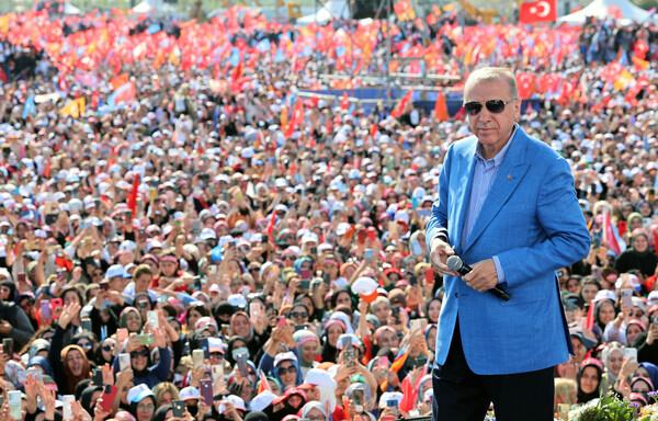 Ερντογάν: Ογκώδης προεκλογική συγκέντρωση στην Κωνσταντινούπολη - «1,7 εκατ. πολίτες»