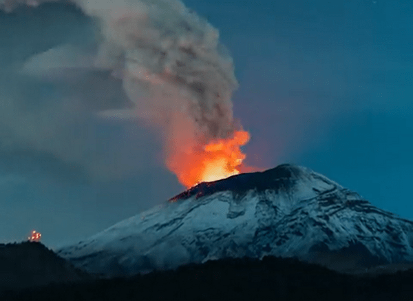 Μεξικό: Συναγερμός για το ηφαίστειο Popocatepetl – Σε εγρήγορση για εκατομμύρια εκκενώσεις