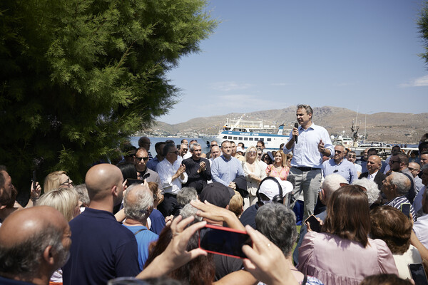 Μητσοτάκης από Λέρο: Θέλω να στείλω ένα μήνυμα φιλίας στην Τουρκία