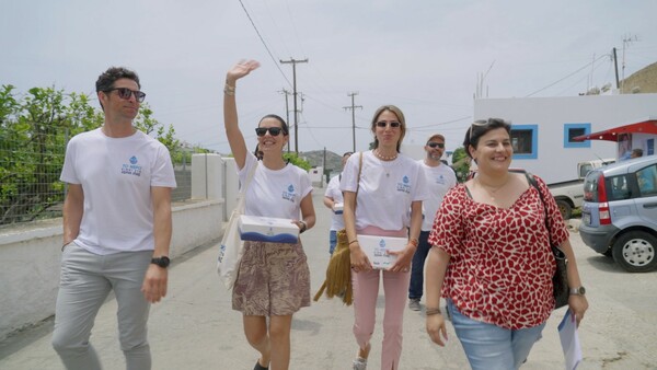 Το FINISH και η πρωτοβουλία «Το νερό είναι στα χέρια μας» ταξίδεψαν στους Λειψούς