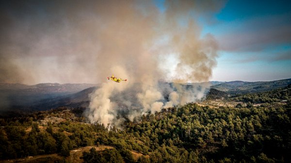 Φωτιά: Υψηλός κίνδυνος και την Παρασκευή- Σε ποιες περιοχές χρειάζεται προσοχή