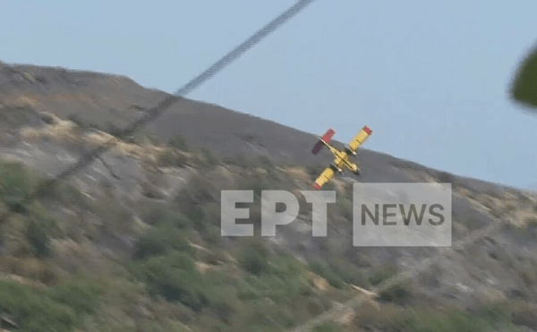 Πτώση Canadair στην Κάρυστο - Γρηγόρης Κωνσταντέλλος: «Είναι αξιόπλοα, αλλά είναι αεροσκάφη 25-30 ετών»«