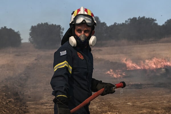 Φωτιά τώρα στη Χαλκιδική - Ισχυρή δύναμη στο σημείο