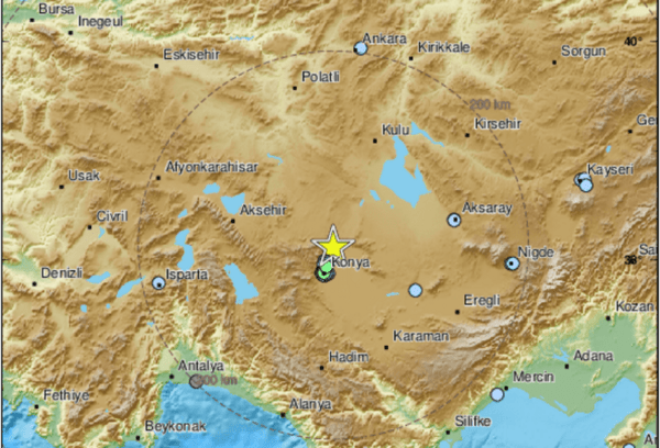 Ισχυρός σεισμός στην κεντρική Τουρκία