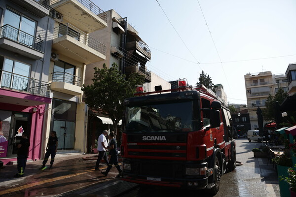 Φωτιά τώρα σε διαμέρισμα στη Νέα Ιωνία