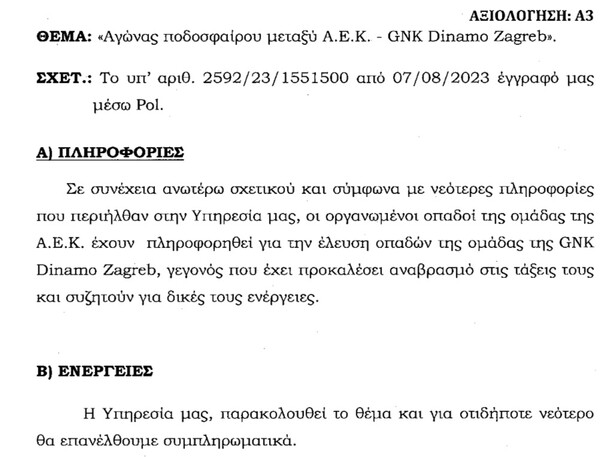 Επεισόδια στη Νέα Φιλαδέλφεια: Η αστυνομία γνώριζε εδώ και μέρες την «καταδρομική» των οπαδών της Ντιναμό